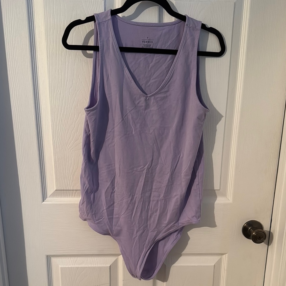 Torrid Women's Lavender Bodysuit